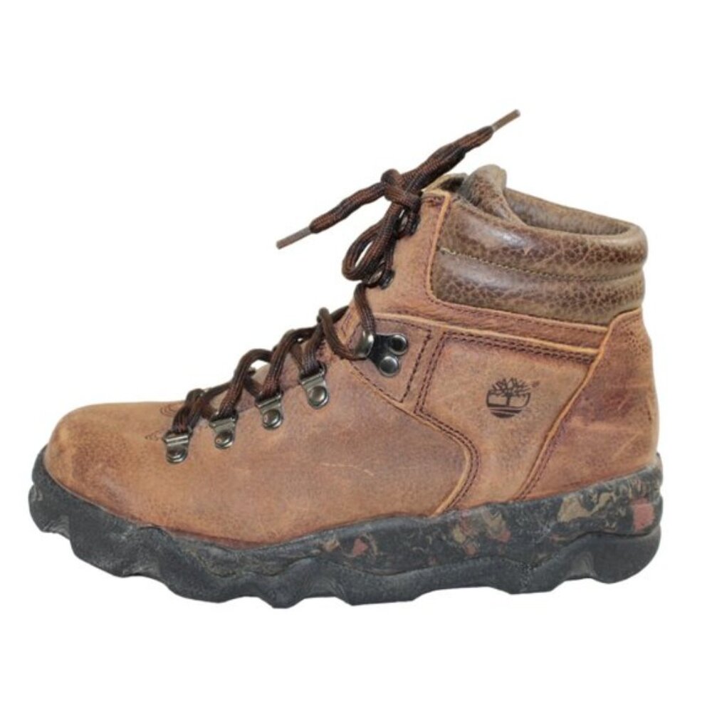 Timberland Topozoic Nubuck Oil Tanned Leather  Hiker Boot, Size 8.5 - Picture 5 of 8